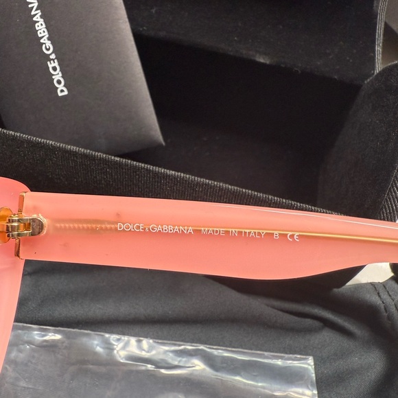 Dolce & Gabbana Floral Sunglasses Rosa Floreale Cateye - Picture 7 of 8